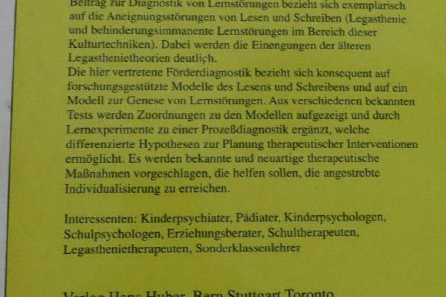 Förderdiagnostik von Lernstörungen - Bild 2