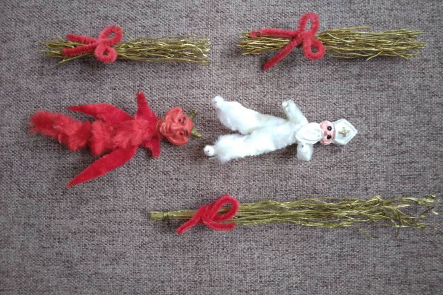 Krampus und Nikolo Set FIXPREIS 5€/NUR SELBSTABHOLUNG 23 Bezirk - Bild 2