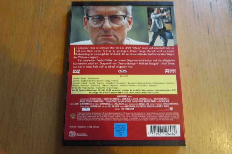 Falling Down - Michael Douglas - Dvd - Bild 2