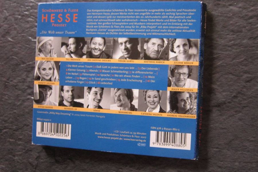 Hesse Projekt - Schönherz & Fleer - CD - Bild 2
