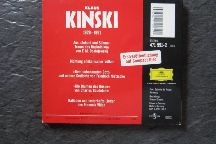 Klaus Kinski - CD - Bild 2