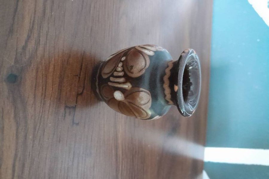 Mini Vase braun - Bild 1