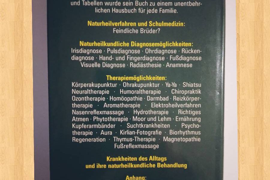 Das große Buch der Naturheilweisen FIXPREIS 4€/SELBSTABHOLUNG 23 Bezir - Bild 3