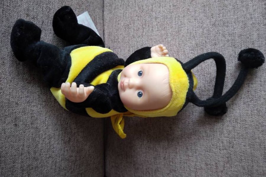 Anne Geddes Puppe Biene 20cm FIXPREIS 8 €/SELBSTABHOLUNG 23Bez - Bild 3