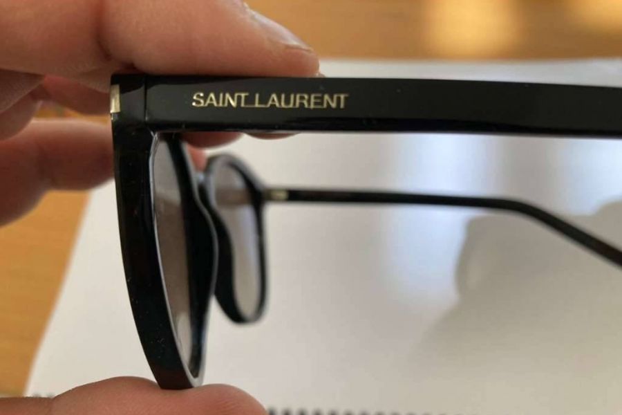 Saint-Laurent Paris|Damen Sonnenbrille Classic 6 Schwarz mit Etui [ung - Bild 1