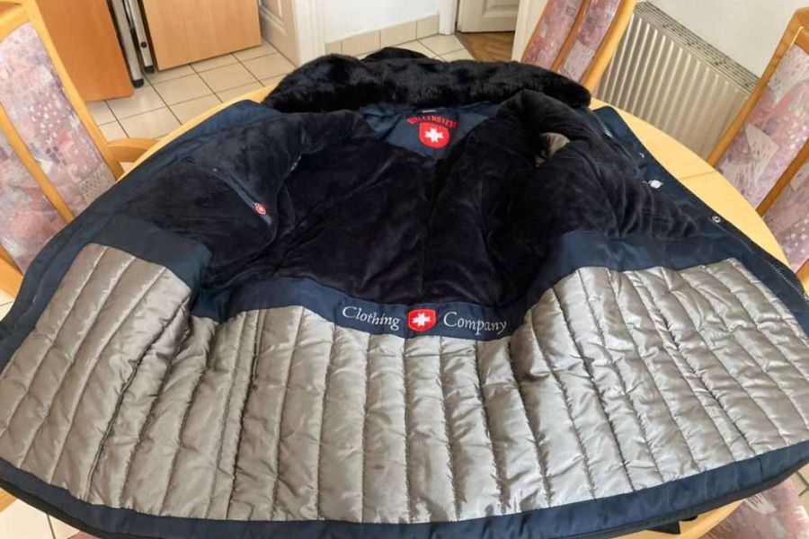 Wellensteyn Winterjacke Winterparka dunkelblau [Größe: XL] neuwertig! - Bild 2