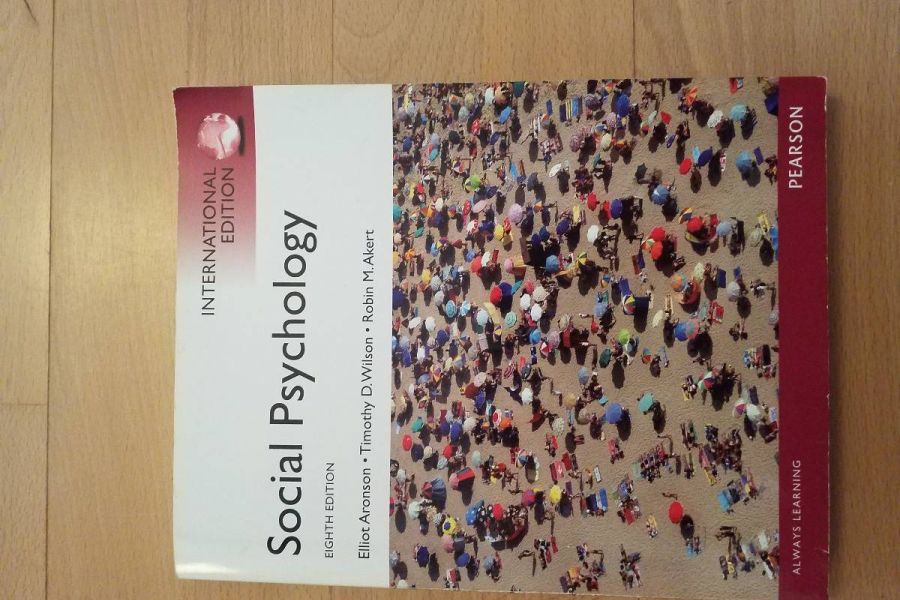 Social Psychology, Aronson Wilson & Akert - Bild 1