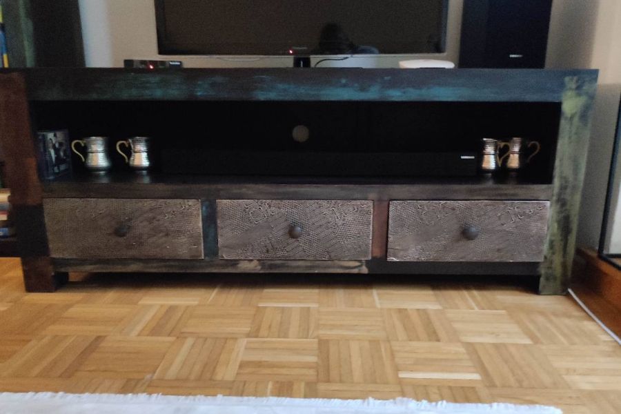 Raumteiler und TV Schrank - Bild 5