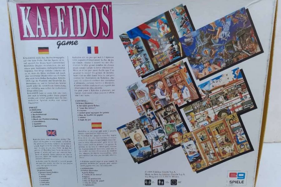 Kaleidos Spiel- Spiel - Rate- / Suchspiel mit Pfiff - Jahr 1995 - alt - Bild 2