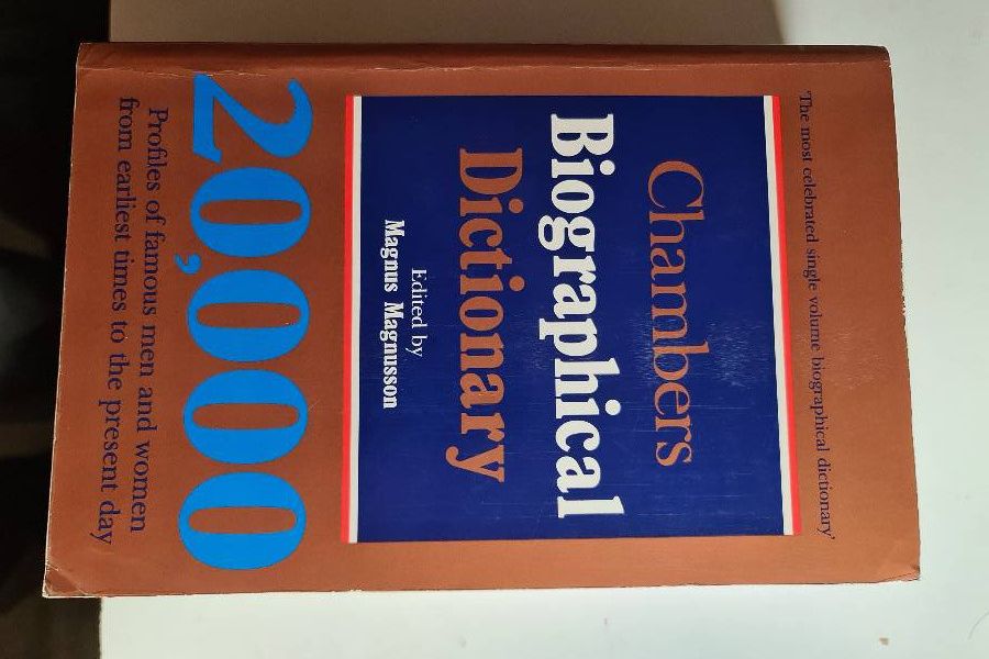 Chambers Biographical Dictionary - Bild 1