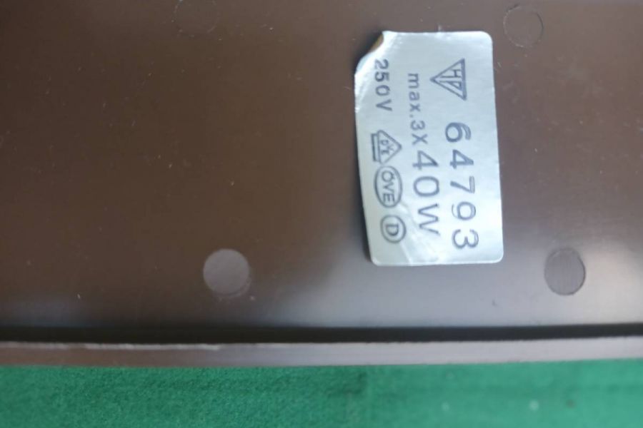 Wand und SPIEGELLEUCHTE  HP 3×40Watt - Bild 3
