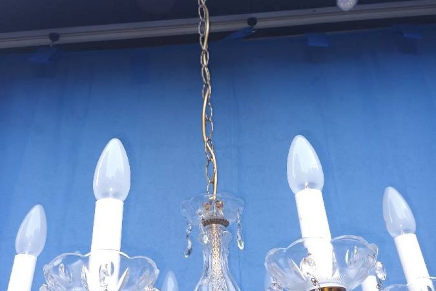 Maria Theresien Kristallluster 8Flammig Italien - Bild 1