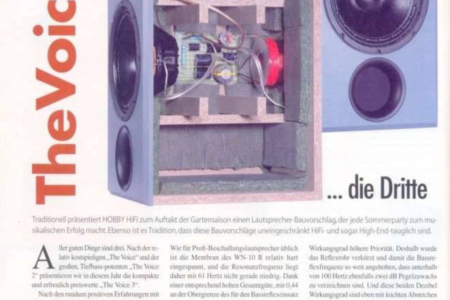 2-Wege-Bass-Reflax-Lautsprecher (The Voice 3) (Paar) - Bild 3