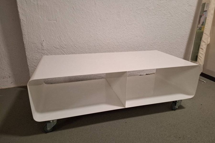 📺 TV-Metallmöbel mit Rollen – auch perfekt für Bücher - Bild 2