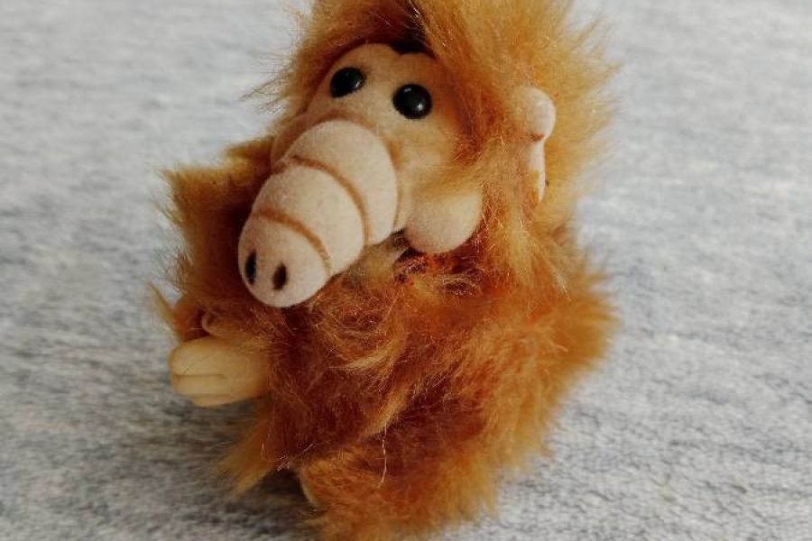 KLEINER Klammer Alf, ca 10cm, FIXPREIS 10€/NUR SELBSTABHOLUNG - Bild 4