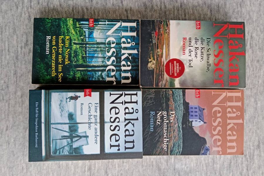 4 Teiliges Hakan Nesser Bücher Set, alle ZUSAMMEN FIXPREIS 10€ - Bild 3