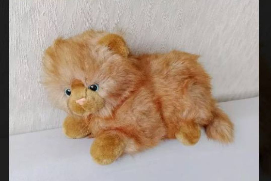 Stofftier Katze ca 34cm, FIXPREIS 20€/NUR SELBSTABHOLUNG 23 Bezirk - Bild 3