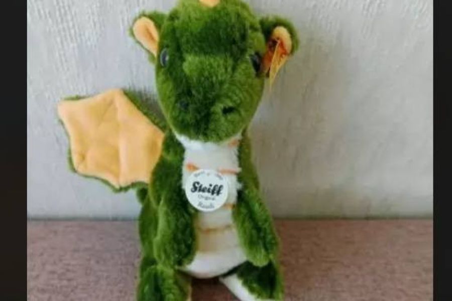 Steiff Drachenjunge Raudi, ca 17cm, Neu, FIXPREIS 25€/NUR SELBSTABHOLU - Bild 3