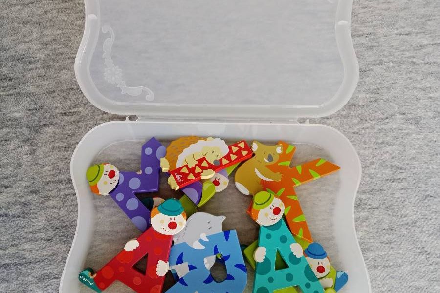 9 Teiliges Buchstaben Set zusammen mit Koffer FIXPREIS 5€/NUR SELBSTAB - Bild 4